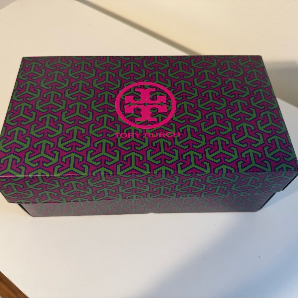 Tory Burch Black and Gold Sandals - Picture 6 of 6